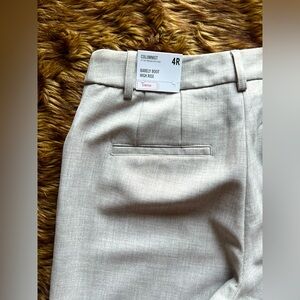 NWT Express Columnist Barely Boot High Rise Dress Pants Size 4R